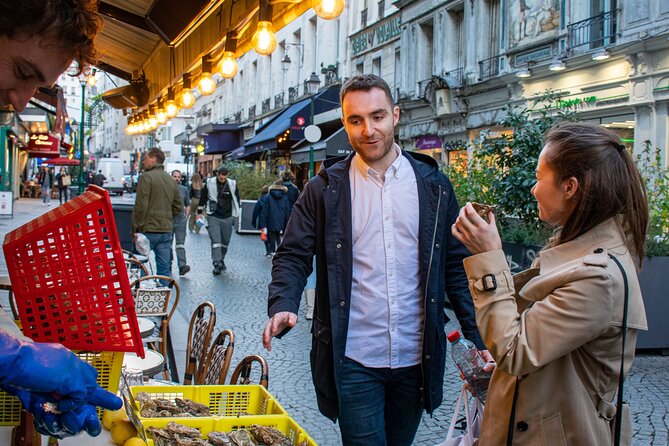 Paris Christmas Food Tour with a Local Guide, and Seasonal Treats - Christmas stalls near Notre-Dame