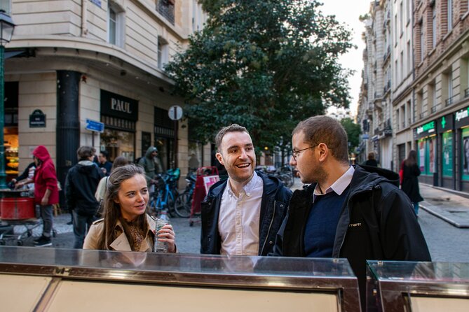 Paris Christmas Food Tour with a Local Guide, and Seasonal Treats - A seated French food tasting at Place Saint-André des Arts