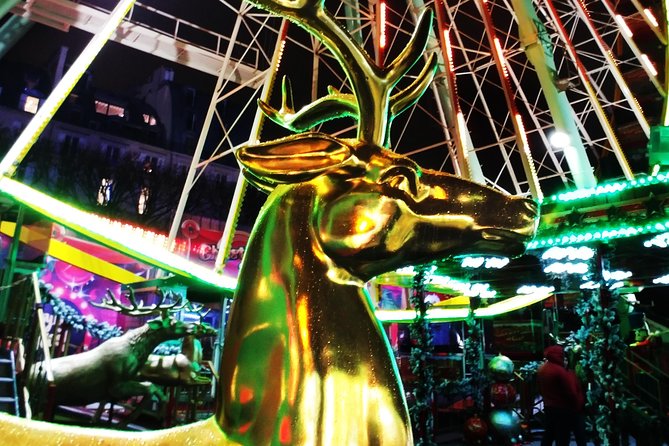 Paris Christmas Illuminations and Local Festivities Private Tour - Place Vendôme after dark