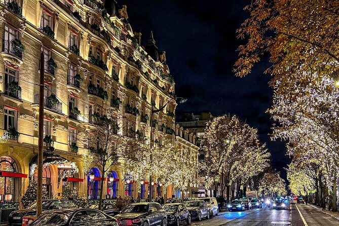 Paris Christmas Lights & Stories with Tastings on Champs-Élysées - The Rond-Point and the first Christmas-light stories