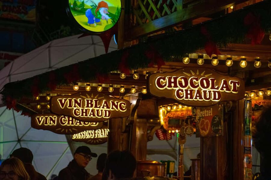 Paris Christmas Lights Walking Tour with Local Guide - A hot drink and sweet make the winter timing worthwhile