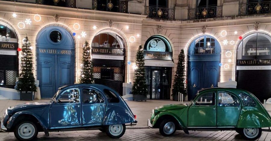 Paris: Private Christmas Lights Tour by Citroën 2CV - Key points to know before booking