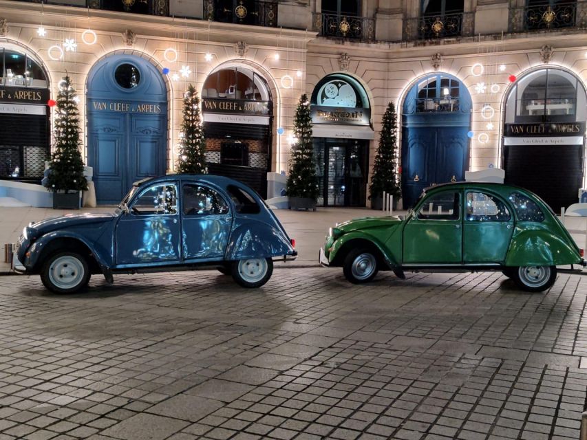 Paris: Private Christmas Lights Tour by Citroën 2CV - The first 55-minute drive through illuminated Paris