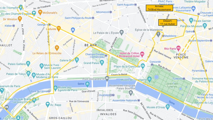 Paris: Tootbus Open-Top Christmas Bus Tour - Opera, Place Vendôme, and the holiday shopping streets