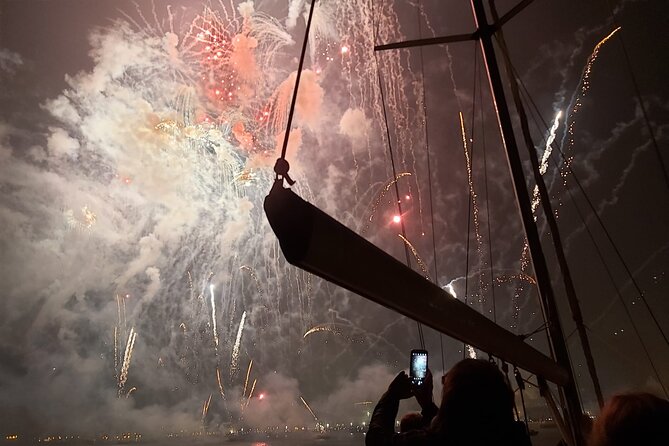 Passing the Year in a Boat with Champagne and Fireworks - What the small group changes