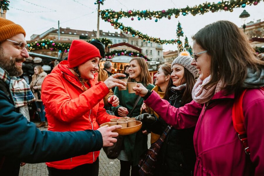 Prague: 2-3h Magical Christmas Markets Tour with Inclusions - Three market stops, with room for tasting and browsing