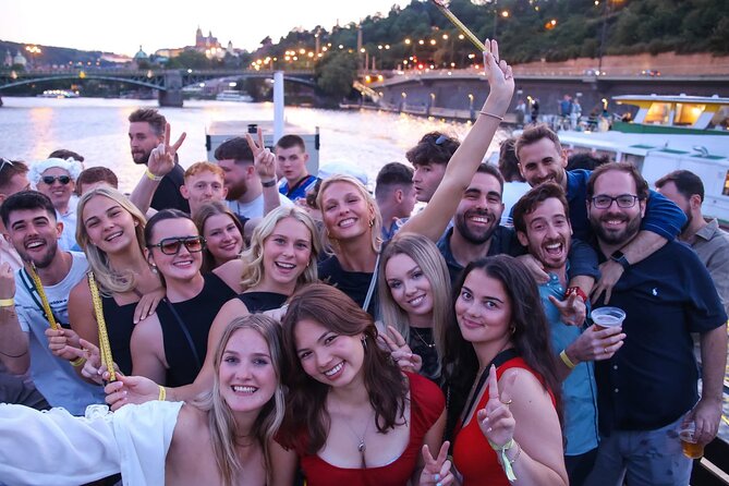 Prague New Year's VIP Boat Party Plus EPIC Club - Charles Bridge at sunset, a quick first look