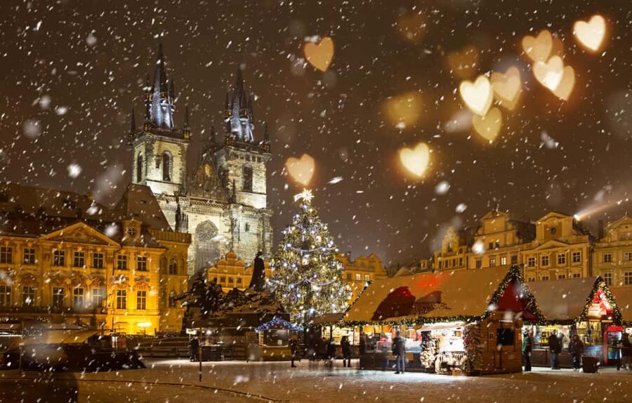 Prague: Private Christmas Markets and Landmarks Tour - John Lennon Wall and the first steps toward Kampa