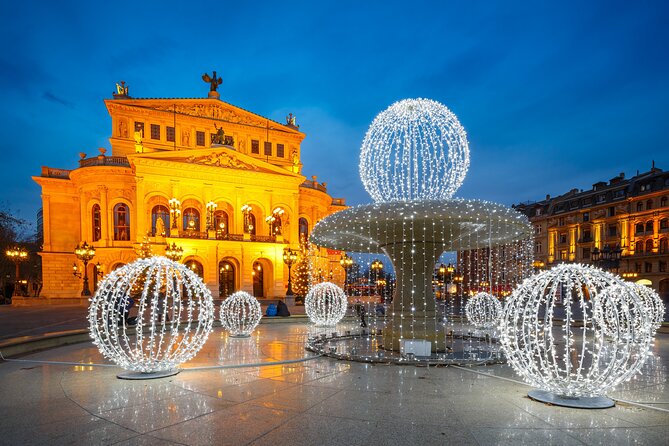 Private Christmas Walking Tour of Frankfurt with Bethmännchen - Römerberg provides the grand finale