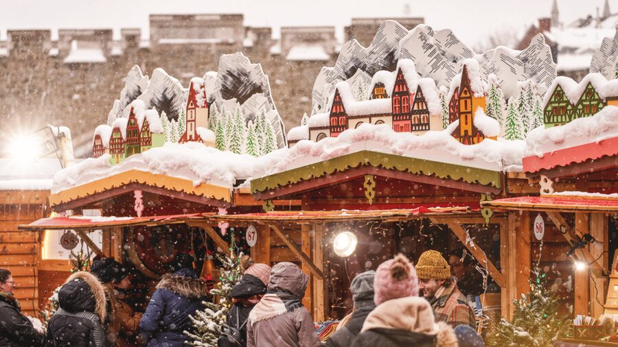Quebec: German Christmas Market Tasting Tour - What the 90 minute route feels like
