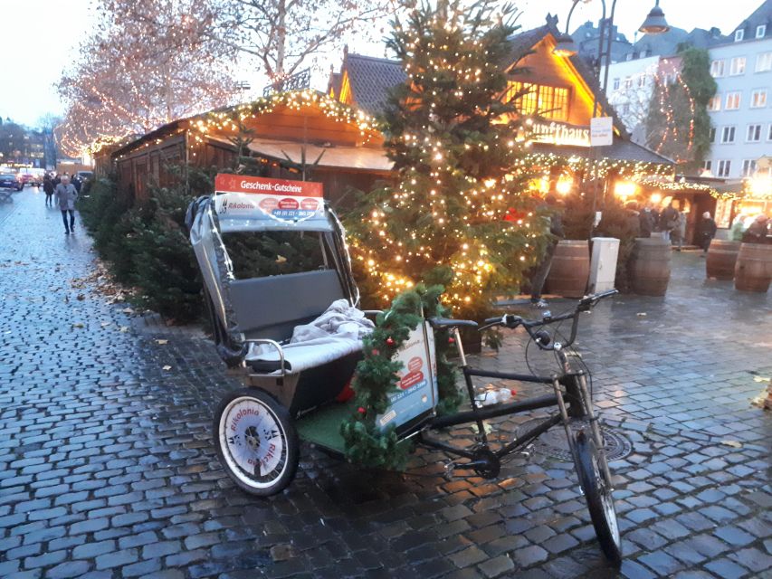 Rickshaw Glühwein Ride - Town Hall and the city’s older layers