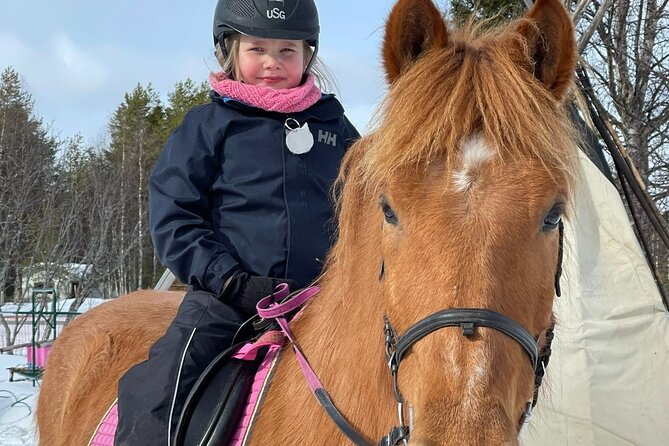 Riding Tour with Finnhorses at Santa Claus Village - Who will enjoy this most?