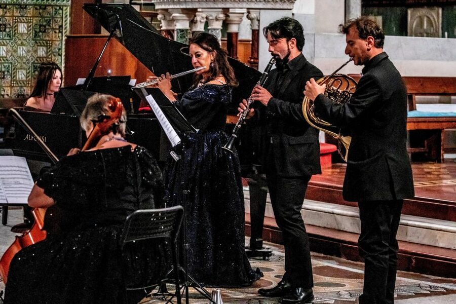 Rome: St. Paul's Within the Walls New Year's Concert Ticket - The singers and orchestra