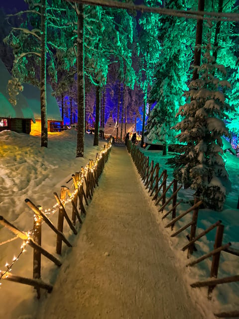 Rovaniemi: Guided Tour of Santa Claus Village - Snowman World and the cost of adding activities