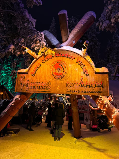 Rovaniemi: Guided Tour of Santa Claus Village - What the $57 price really buys you