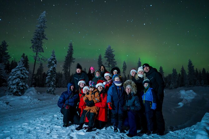 Rovaniemi: Meet Santa Claus & Northern Lights Experience - Firelight, sausages, and Arctic comfort