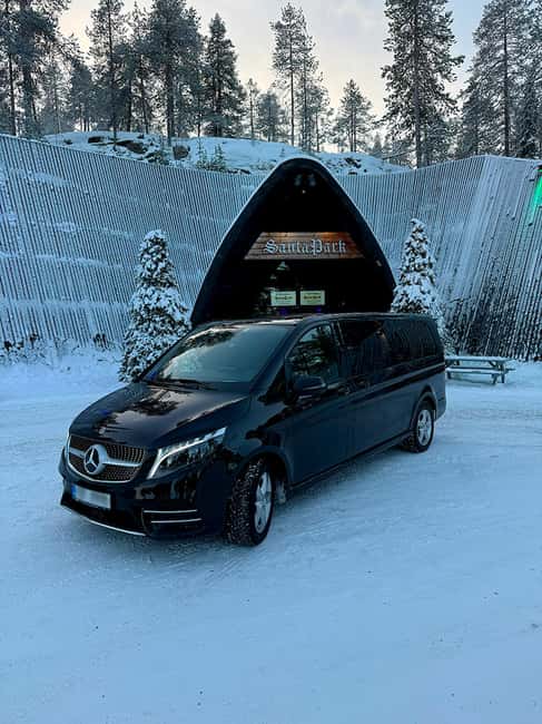 Rovaniemi: Private Santa Claus Village Tour & Sleigh Ride - Driving your own husky sled