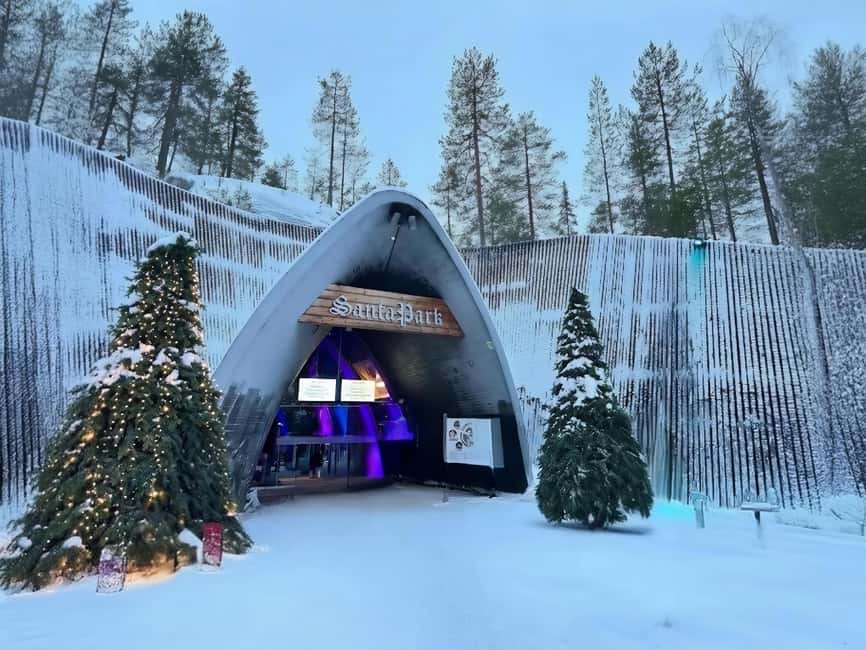 Rovaniemi: Santa Claus Village and Santa Park Day Trip - Crossing the Arctic Circle at Santa Claus Village