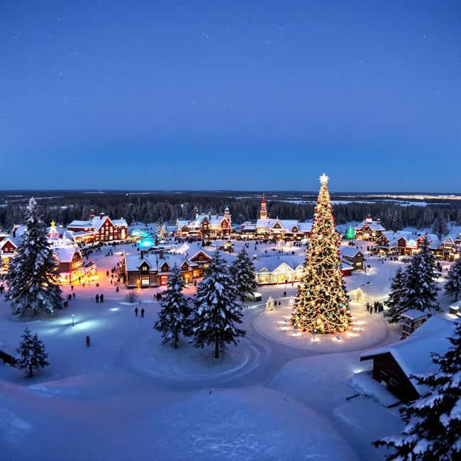 Rovaniemi: Santa Claus Village and Santa Park Day Trip - Elf school, gingerbread, and the magic train