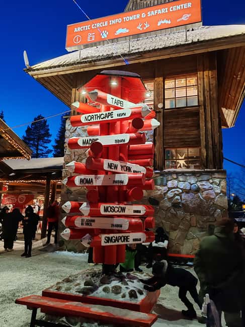 Rovaniemi: Santa Claus Village and Santa Park Day Trip - Two hours to explore the village at your own pace