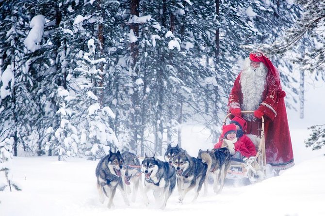 Rovaniemi Santa Claus Village Husky Reindeer Farm Arctic Museum - Husky and reindeer rides bring the day to life