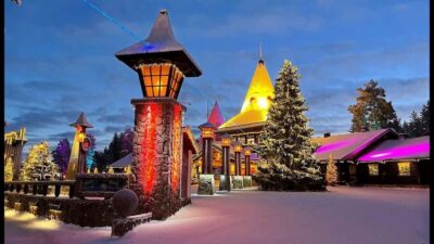 Santa Claus Village + Husky & Reindeer Sled Ride