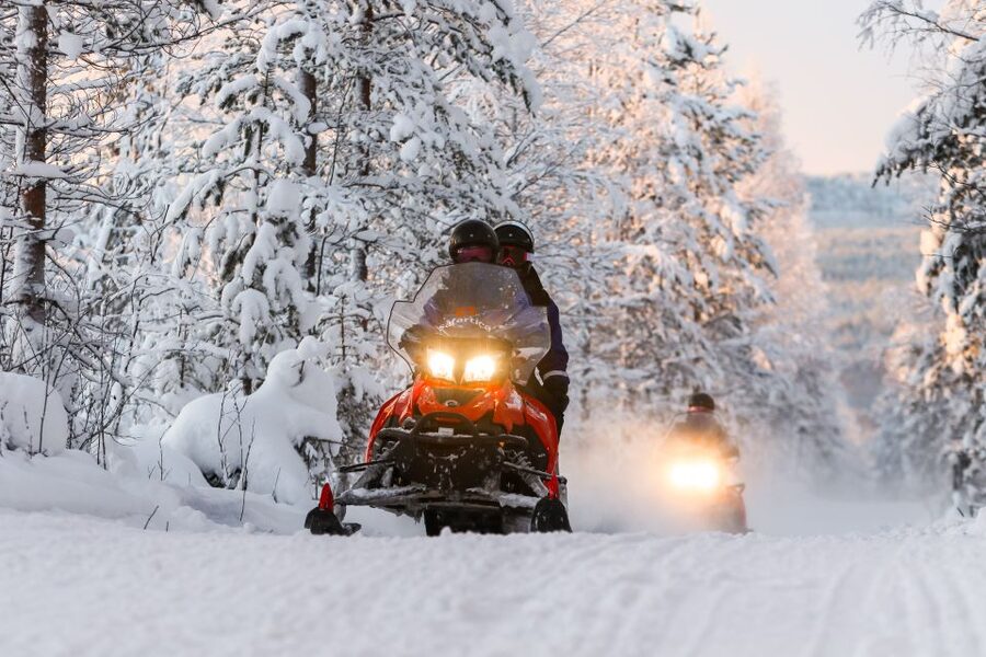 Rovaniemi: Santa’s Village & Snowmobiling to Reindeer Farm - Santa’s Village gives you the postcard opening