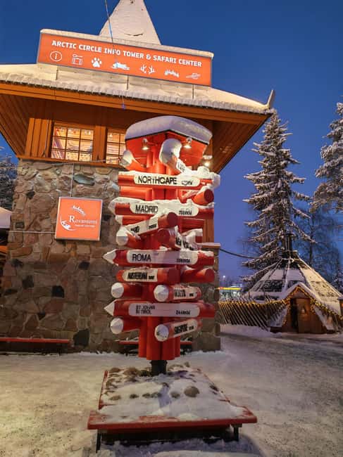 Rovaniemi: Santa Village,2km Husky Sled Ride & Snowman World - What the $275 Price Really Covers