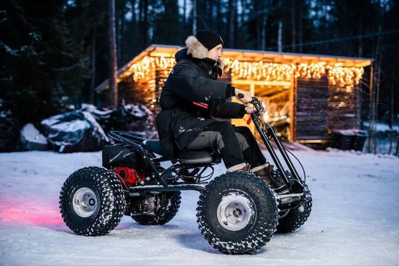 Rovaniemi: Santa Village Tour+Lunch In Glass Igloo+Scooters - Rovaniemi sightseeing before the Arctic Circle