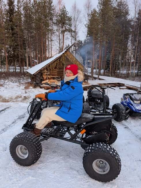 Rovaniemi: Santa Village Tour+Lunch In Glass Igloo+Scooters - Cold-weather planning and comfort