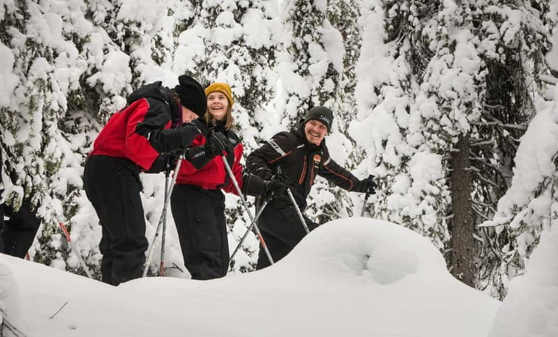 Ruka:Daytime winter wonderland hike - Choosing the right pickup point