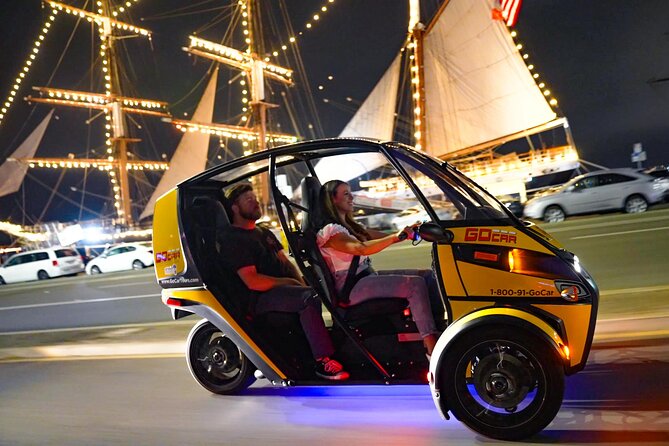 San Diego Holiday Lights Talking GoCar Tour - Ships at the Maritime Museum