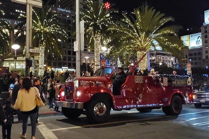 San Francisco Fire Engine Holiday Lights Tour - What this holiday fire engine ride is really like