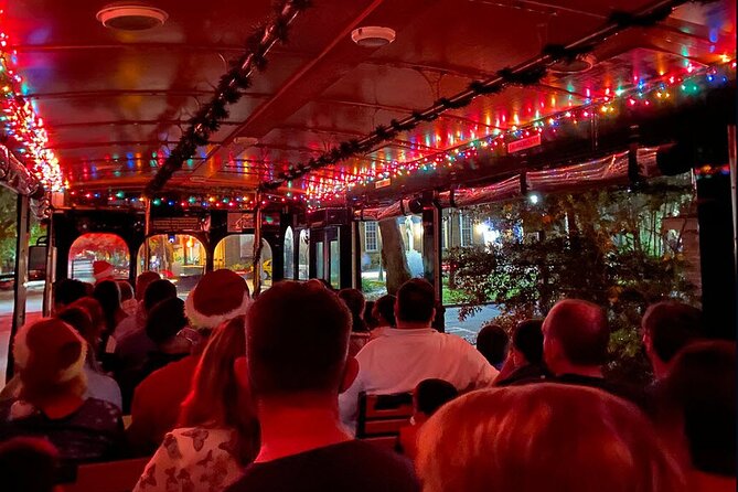 Savannah Holiday Sights and Festive Nights Trolley Tour - Savannah’s historic squares by trolley