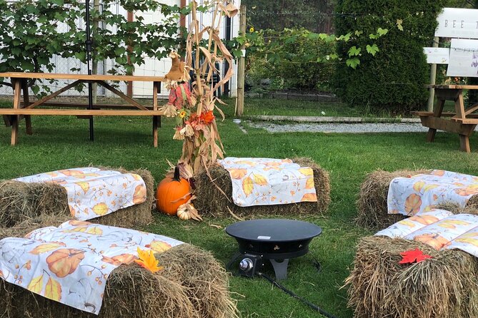 Smokies, S'mores, Mulled Wine and Fall Fun at Kelowna Winery - Bee tours and farm activities