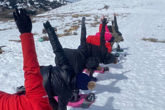 Snowshoe and Snowga (snow yoga) in Park City's Winter Wonderland - Who should book this experience