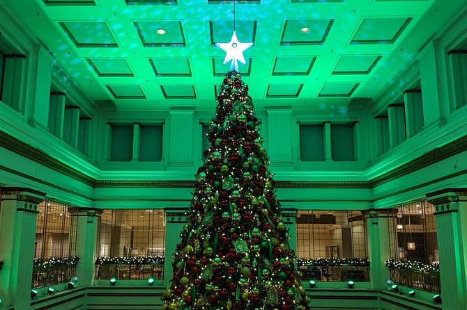 The Christmas Tree Crawl Experience Chicago at the Holidays - Marshall Field’s windows and Chicago’s official tree