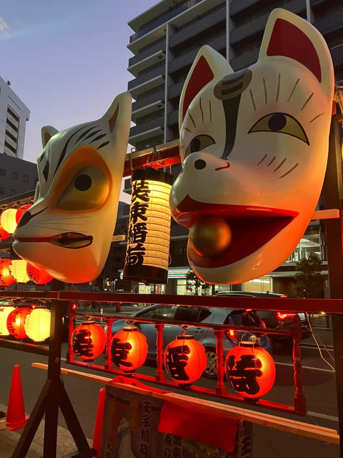 Tokyo:Celebrate Unique Japanese New Year Tradition Festivity - The reserved viewpoint and the fox procession