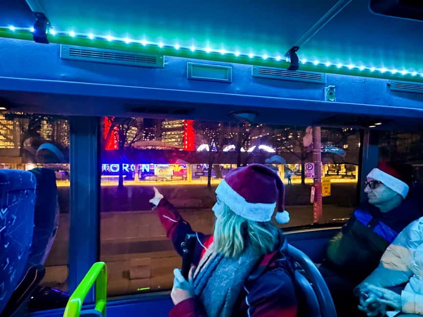 Toronto: Festive Lights Bus Tour - Key points to know before booking