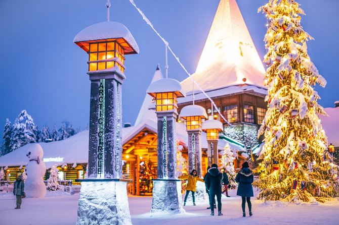 Trip to Arctic Circle, Santa Claus Village and Santas Reindeer - Santa Claus Village, where the fantasy becomes a visitor center