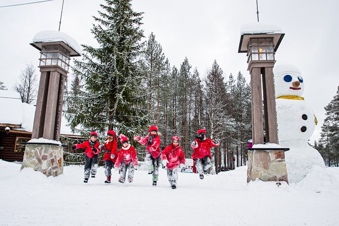 Trip to Arctic Circle, Santa Claus Village and Santas Reindeer - Meeting the reindeer and understanding the lunch stop