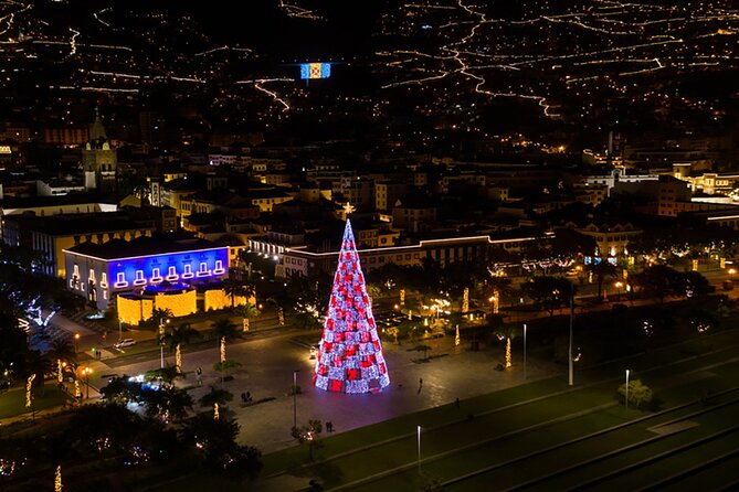 Tuk Tuk Funchal Magic Christmas Lights - The Farmers Market and Santa Maria street bring the city closer