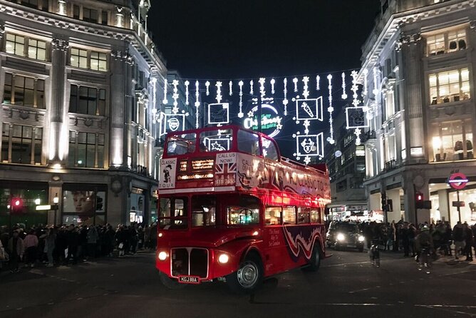 Vintage Top Deck London Christmas Lights Tour - A Christmas ride above London’s traffic