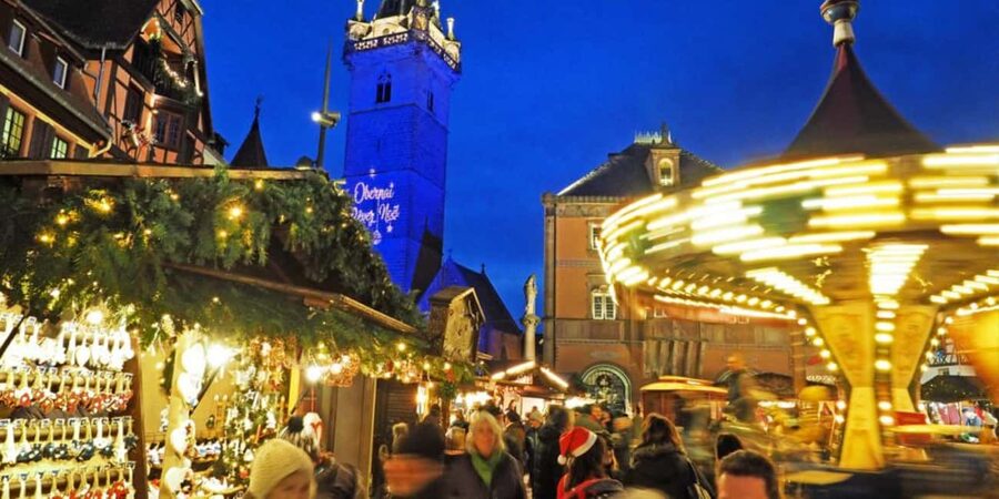 Visit the authentic Christmas market in Obernai - Why Obernai Makes a Good Christmas Market Escape