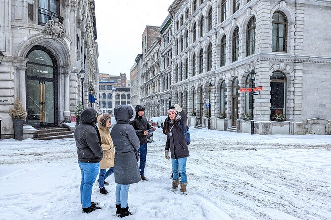 Winter Express: Old Montreal Highlights Walking Tour - Indoor stops make the cold manageable
