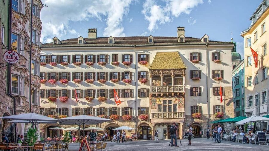 Winter Magic of Innsbruck: Christmas Spirit & Alpine Views - Maria-Theresien-Straße and the modern city center