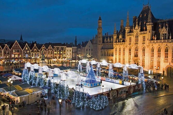 Winter Wonderland Day Trip from Paris to Bruges - A first look at Bruges around Belfort