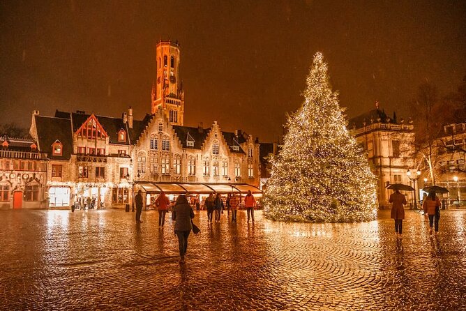 Winter Wonderland Day Trip from Paris to Bruges - The 5:00 p.m. return to Paris