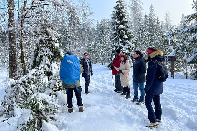 Winter Wonderland Hike in a National Park - Why the guides matter on this outing