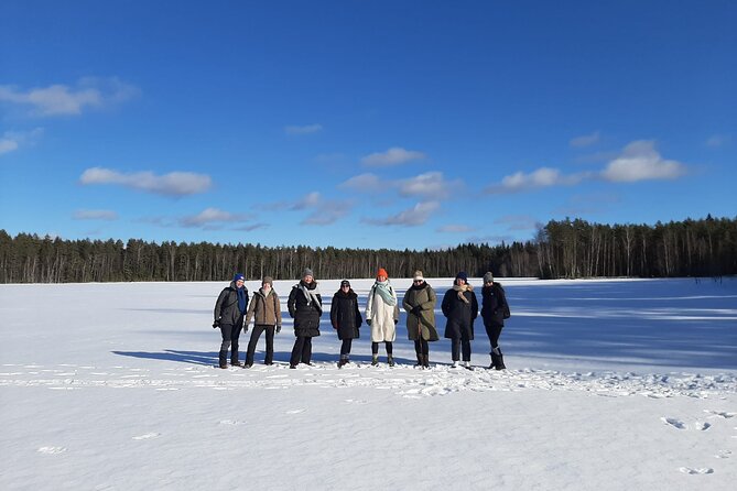 Winter Wonderland Hike in a National Park - The return walk and the trip back to Helsinki